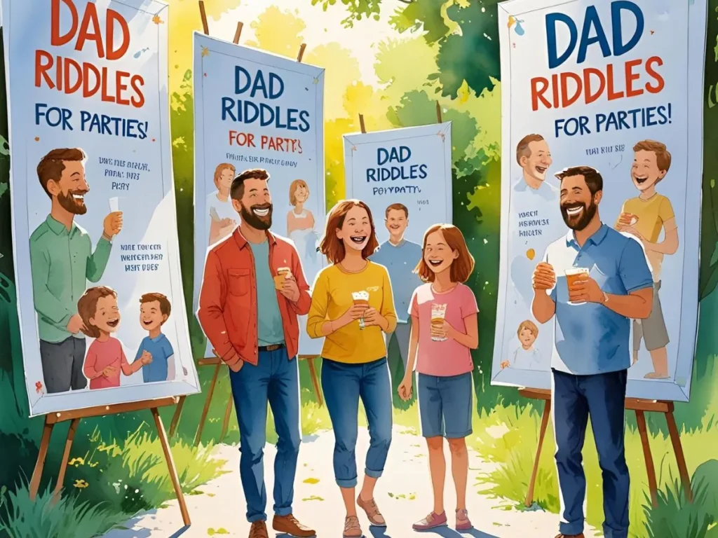 Dad Riddles for Parties