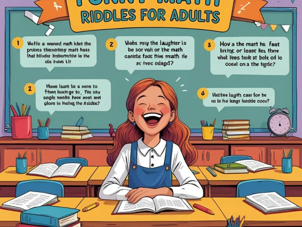 Funny Math Riddles for Adults with Answers