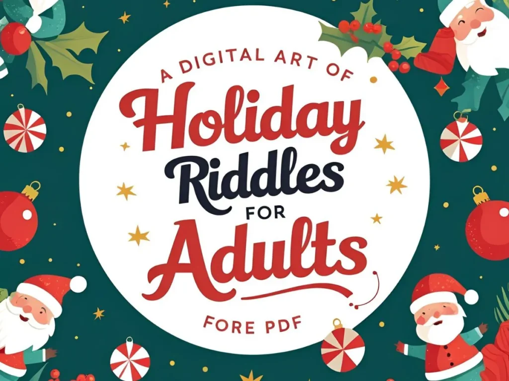 Holiday Riddles for Adults PDF
