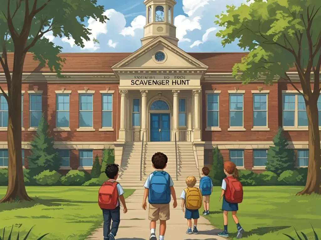 School Scavenger Hunt Riddles