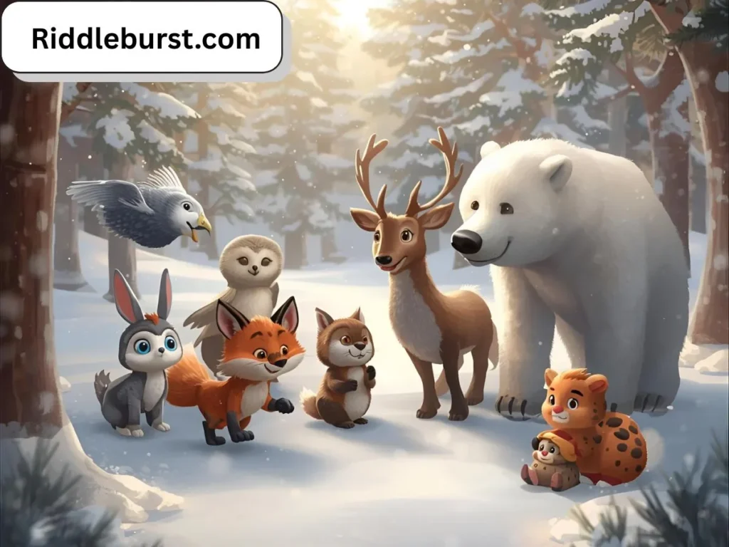 Winter Animals Riddles 
