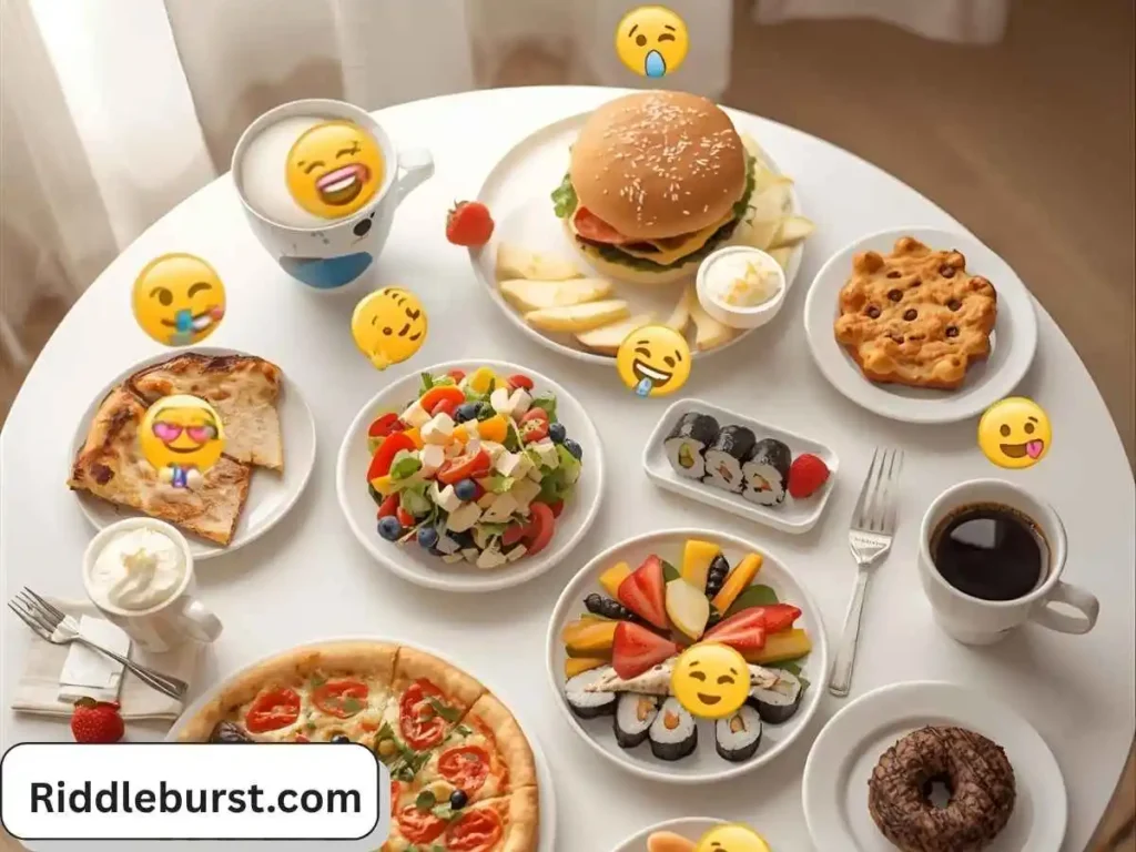 Emoji Food & Drink Riddles
