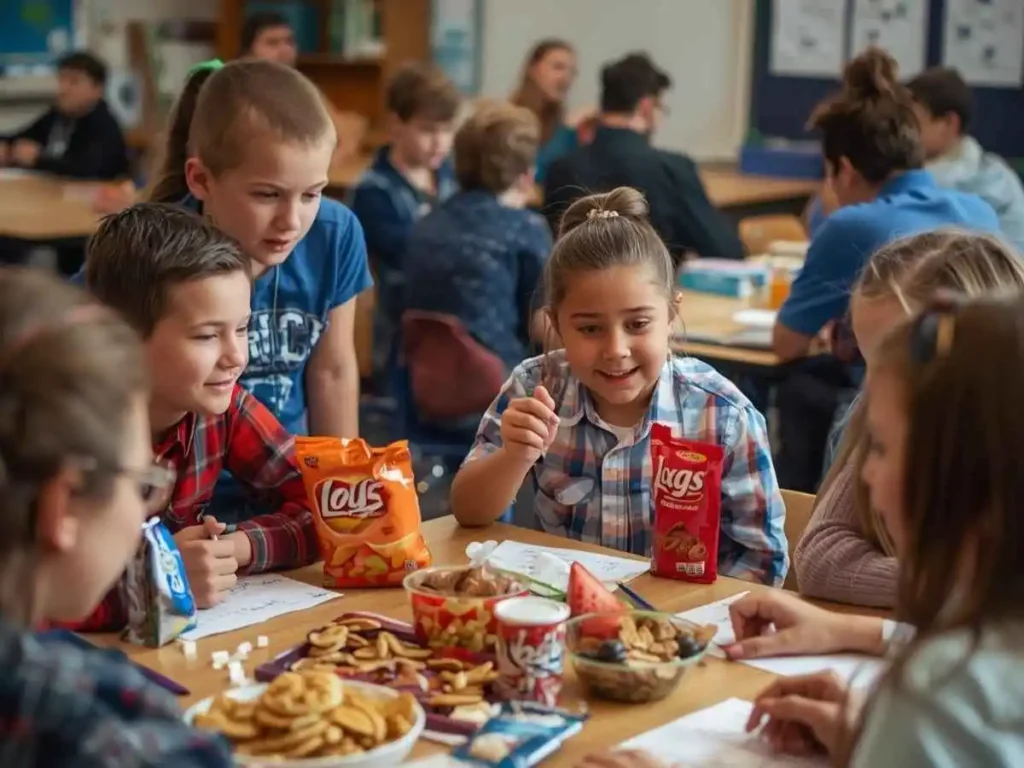 Food and Snack Fun Riddles for Students