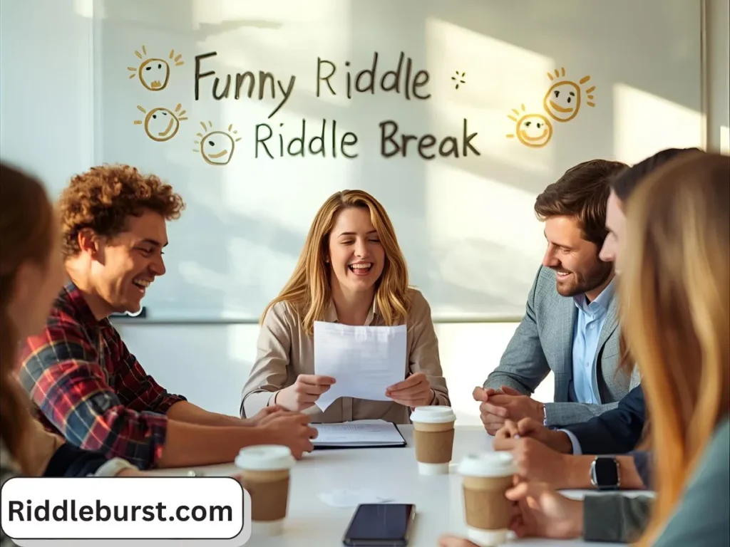 Funny Meeting Riddles to Lighten the Mood