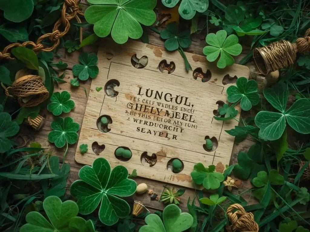 Shamrocks Luck & Clover Themed Riddles