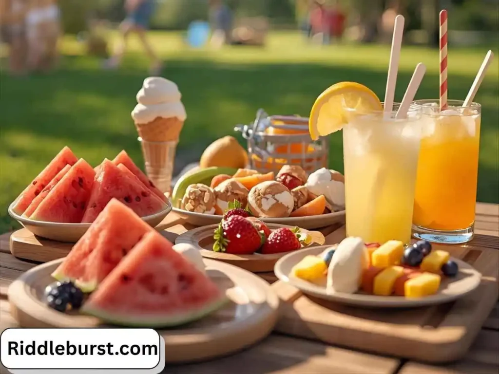 Summer Food & Treat Riddles