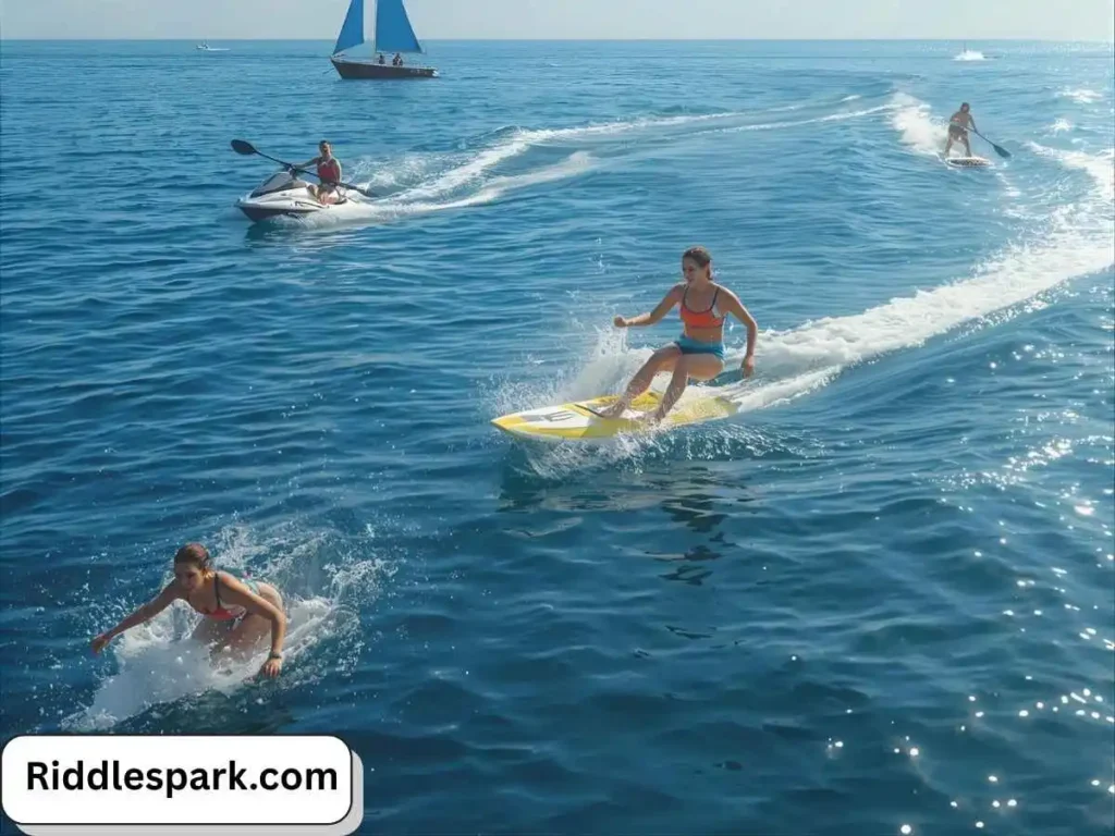 Water Sports Riddles