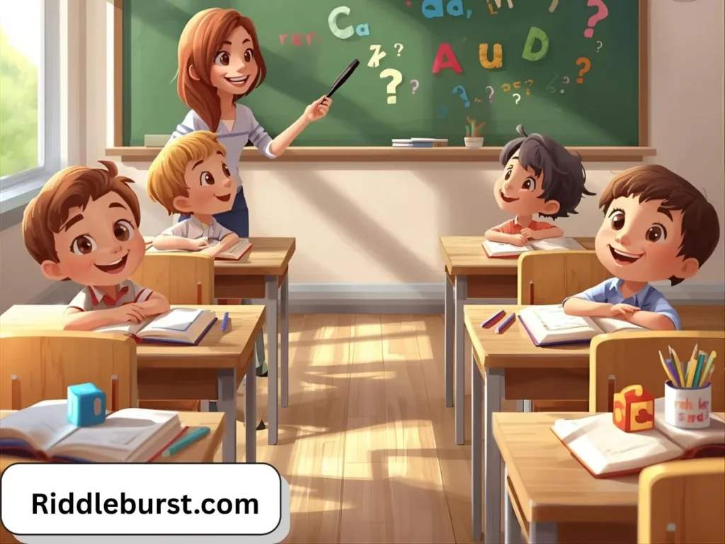 Word & Letter Riddles for Spelling Time