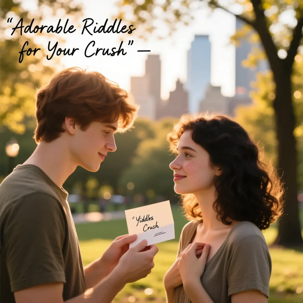 Adorable Riddles for Your Crush