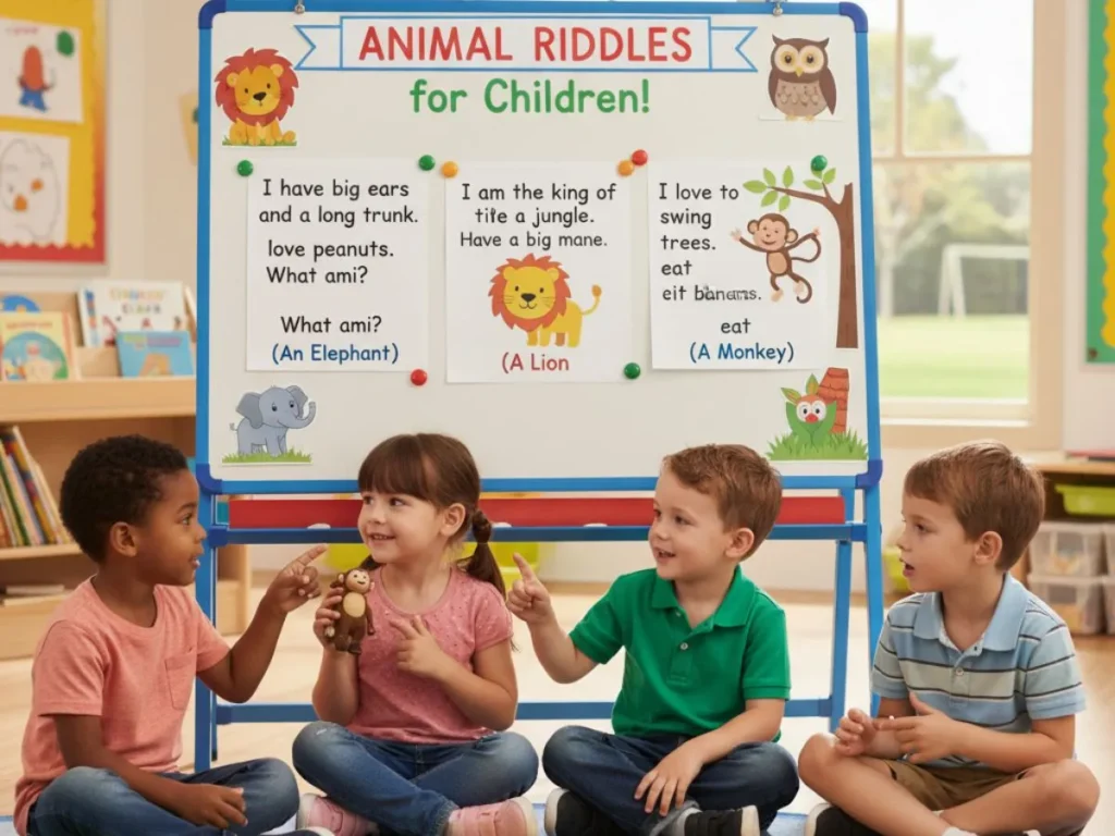 Animal Riddles for Children in English