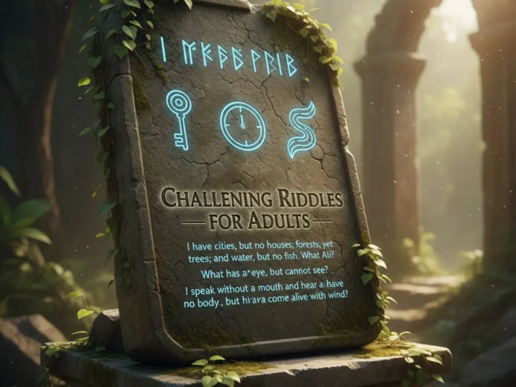 Challenging Riddles for Adults