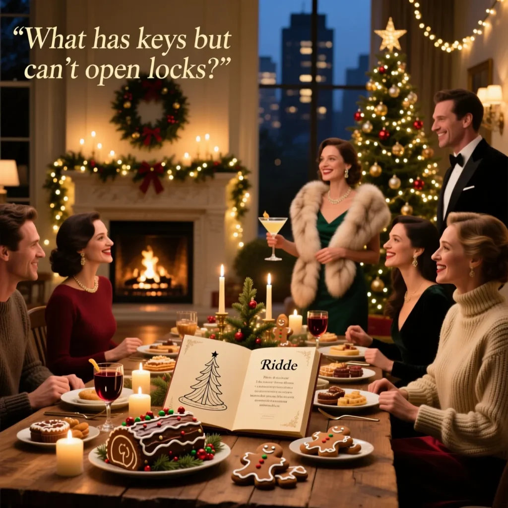 Christmas Party Riddles for Adults