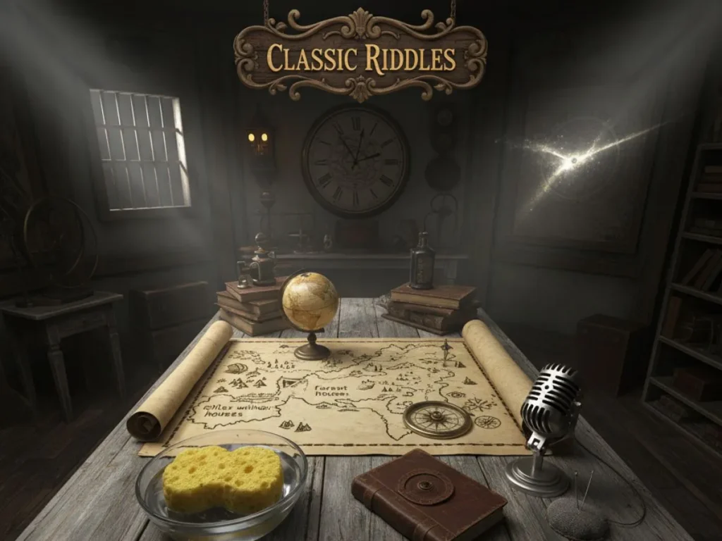 Classic Riddles for Escape Room