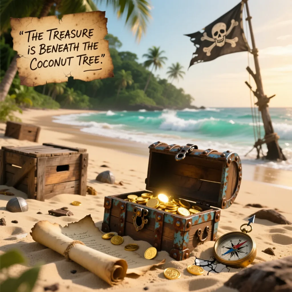 Easy Pirate Riddles for Treasure Hunt