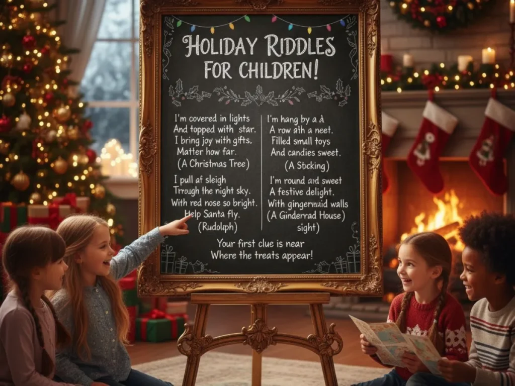 Holiday Riddles for Children in English
