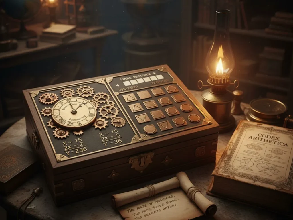 Math & Logic Riddles for Escape Room