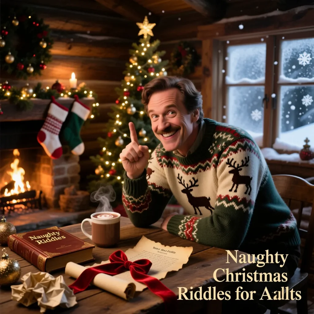 Naughty Christmas Riddles for Adults