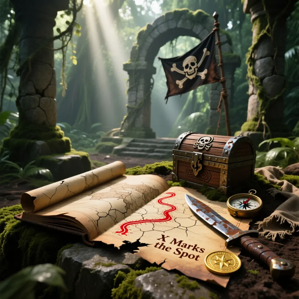 Pirate Adventure Riddles for Treasure Hunt