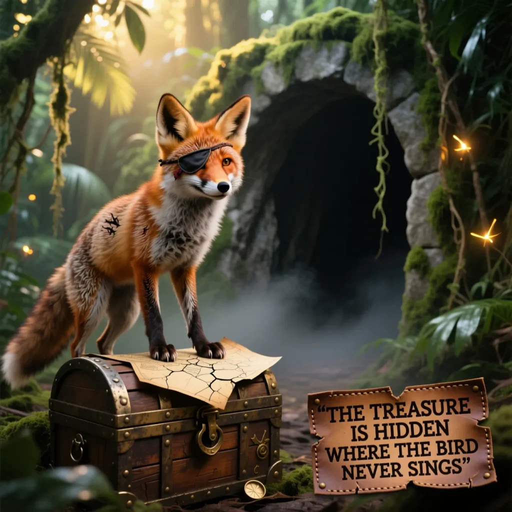 Pirate Animal Riddles for Treasure Hunt