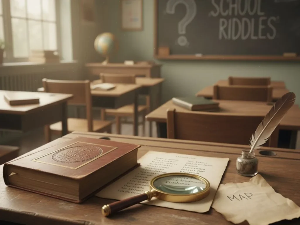 School Riddles for Upper Elementary
