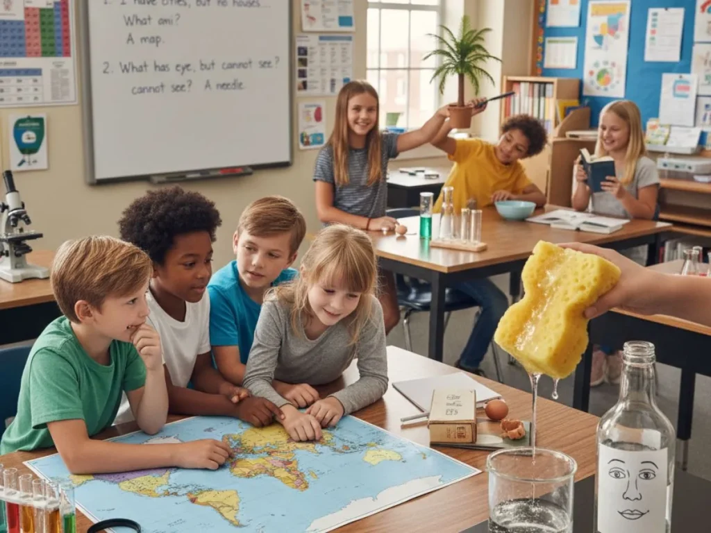 Science Riddles for Upper Elementary