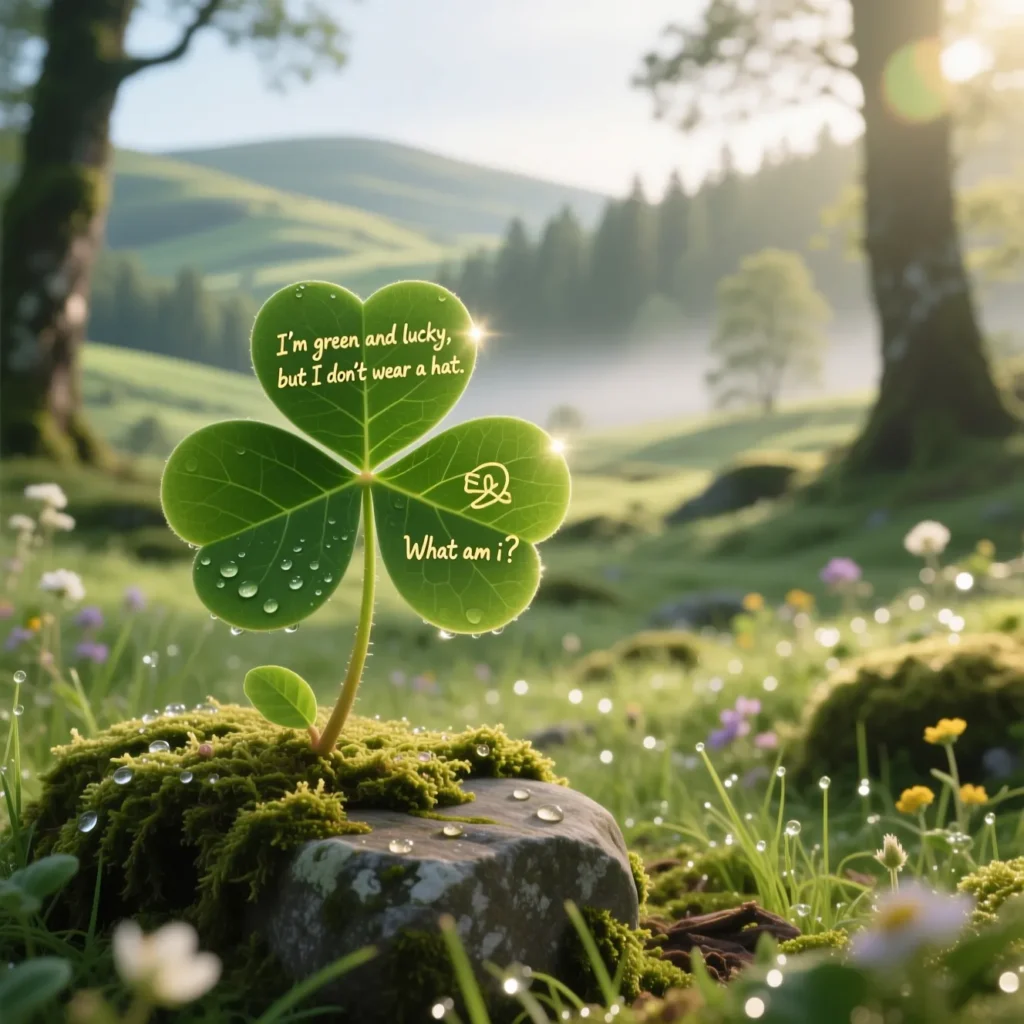 Shamrock Riddles for Kids