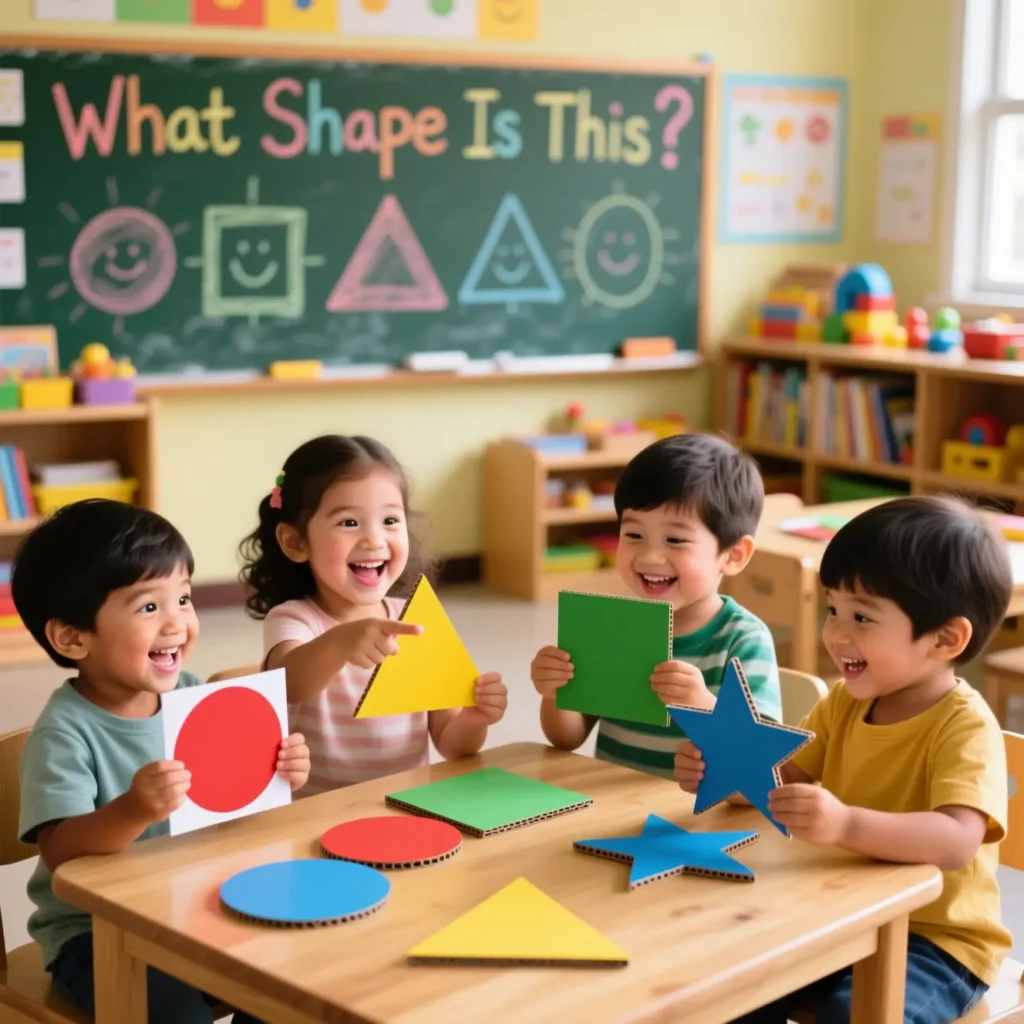 Shape Riddles for Kindergarten