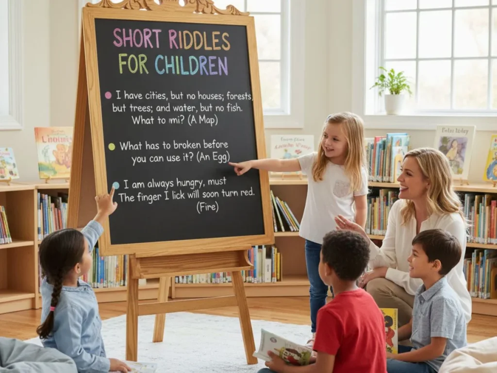 Short Riddles for Children in English