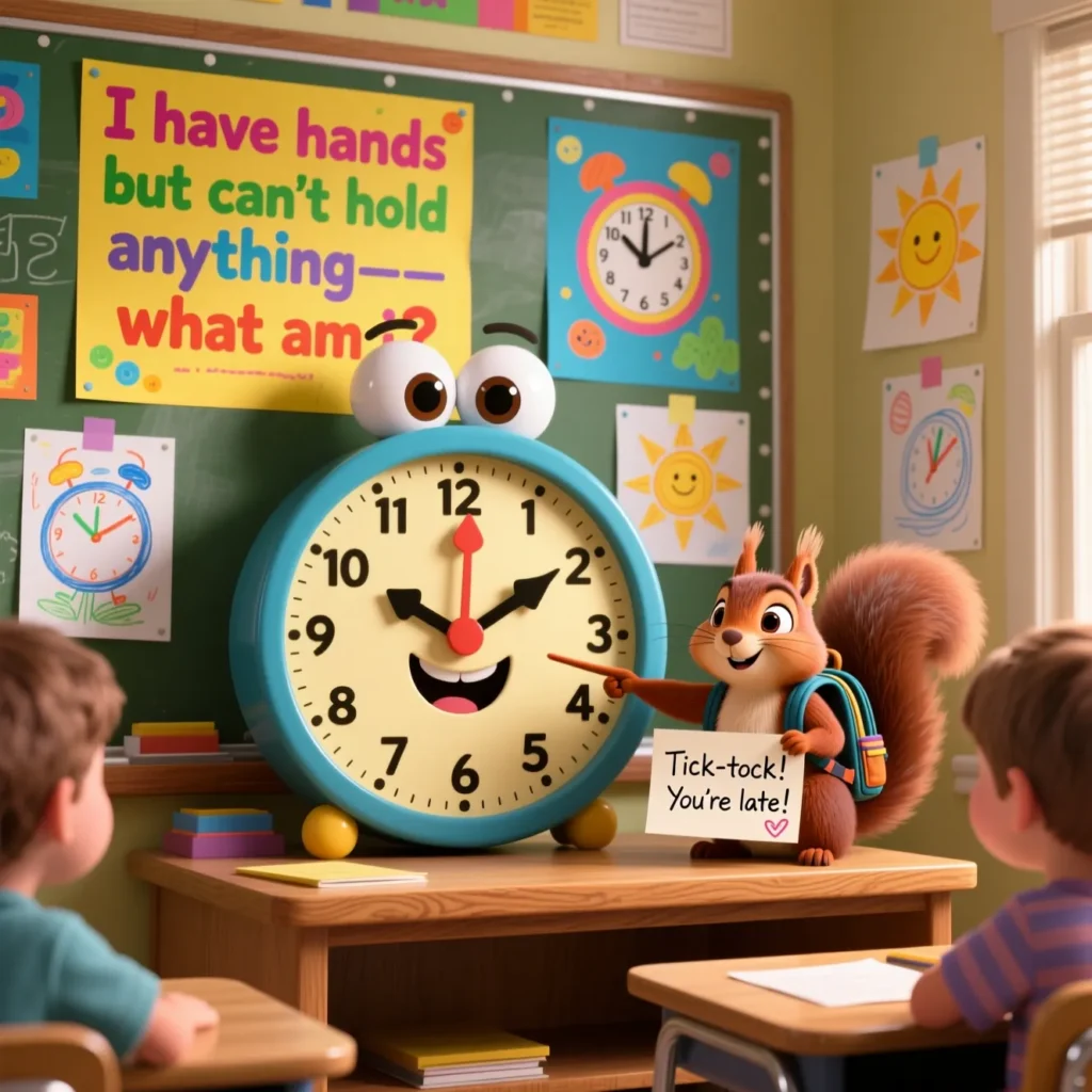 Time Riddles for 2nd Graders