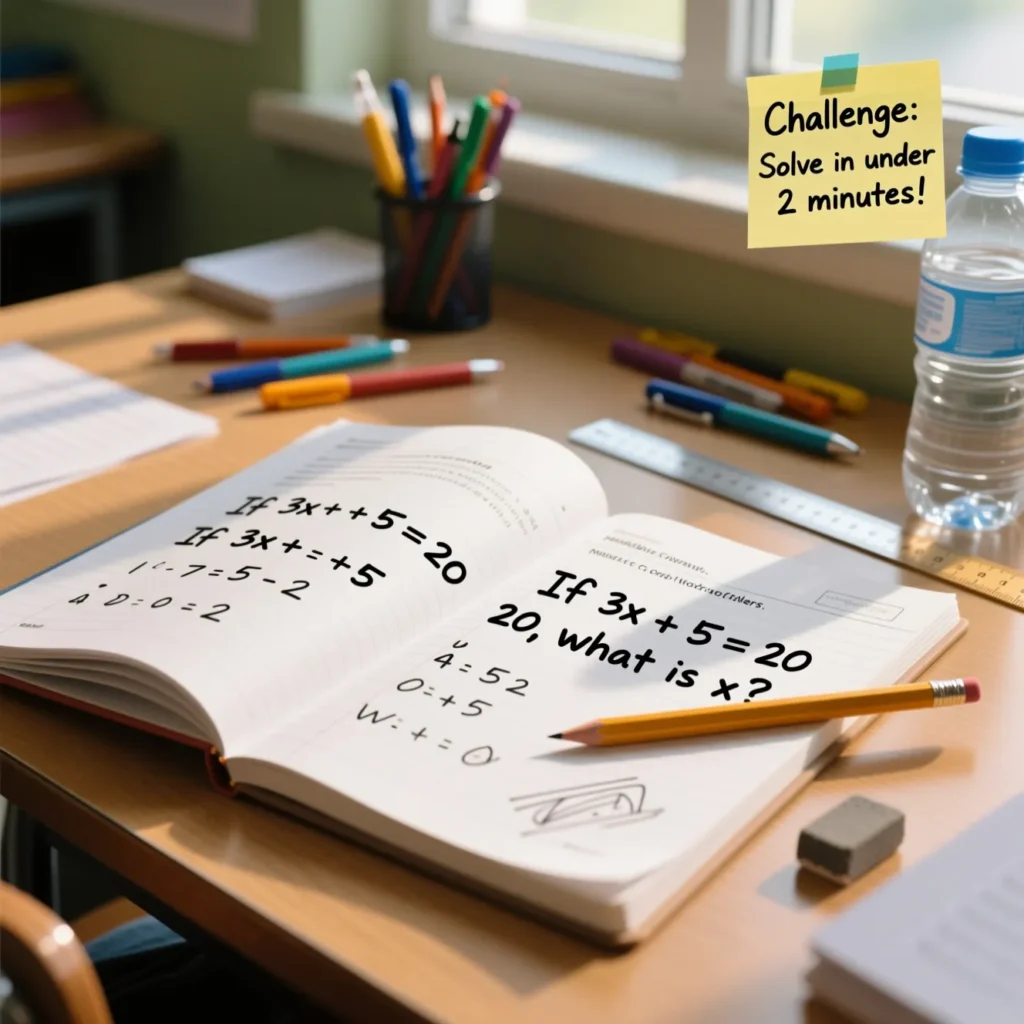 Arithmetic Math Riddles for Middle Schoolers