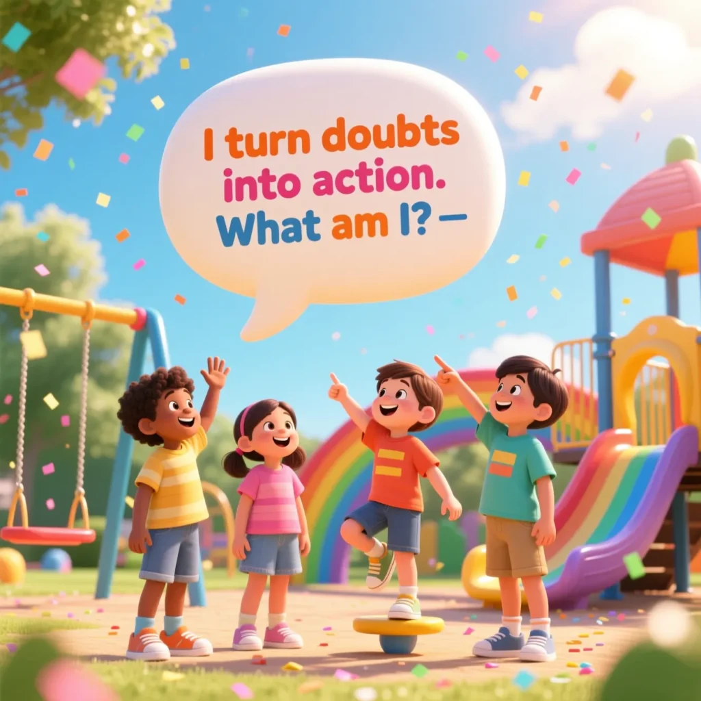 Bright Side Riddles for Kids About Confidence