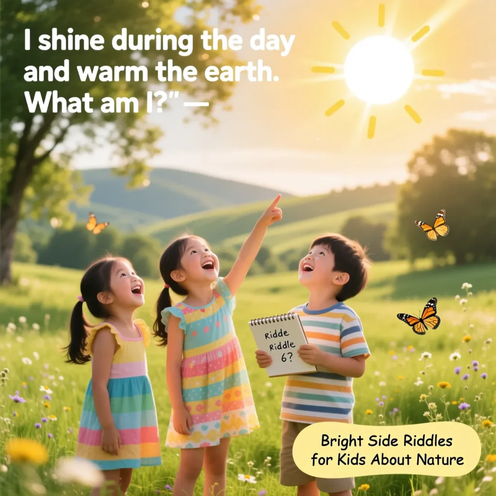 Bright Side Riddles for Kids About Nature