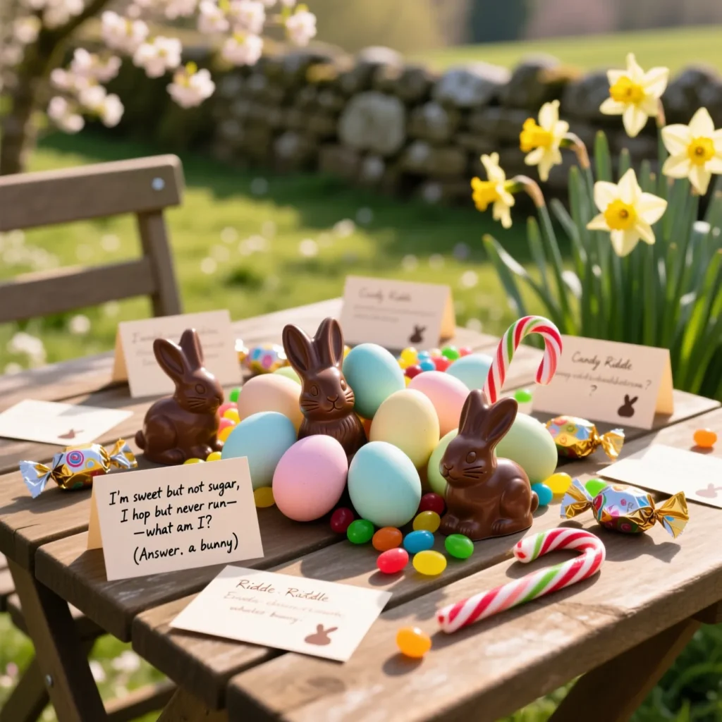 Candy Themed Easter Riddles for Adults with Answers