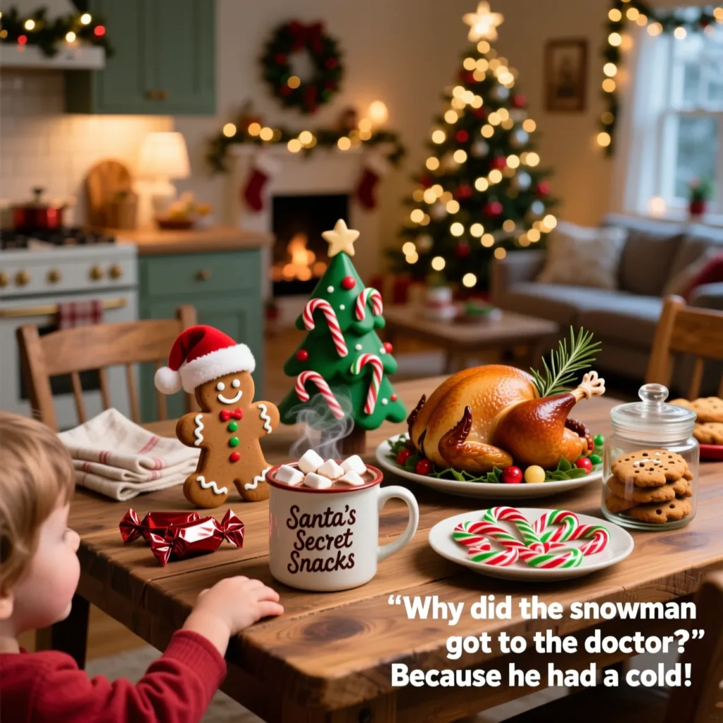 Christmas Food Jokes and Riddles for Kids