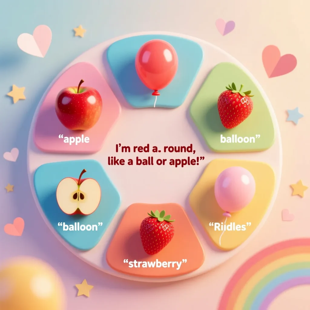 Color Riddles for 5 Year Olds with Answers