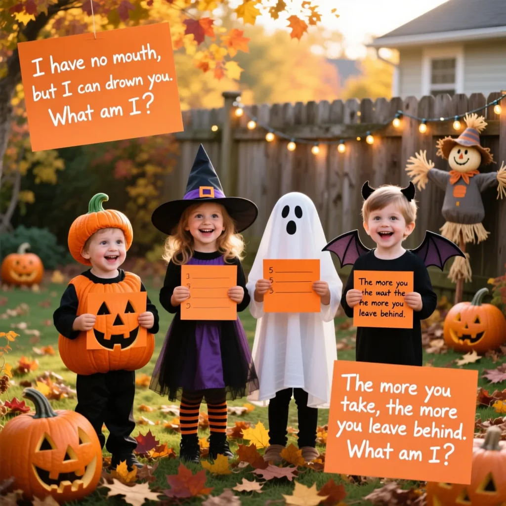Cute and Easy Halloween Riddles for Kids