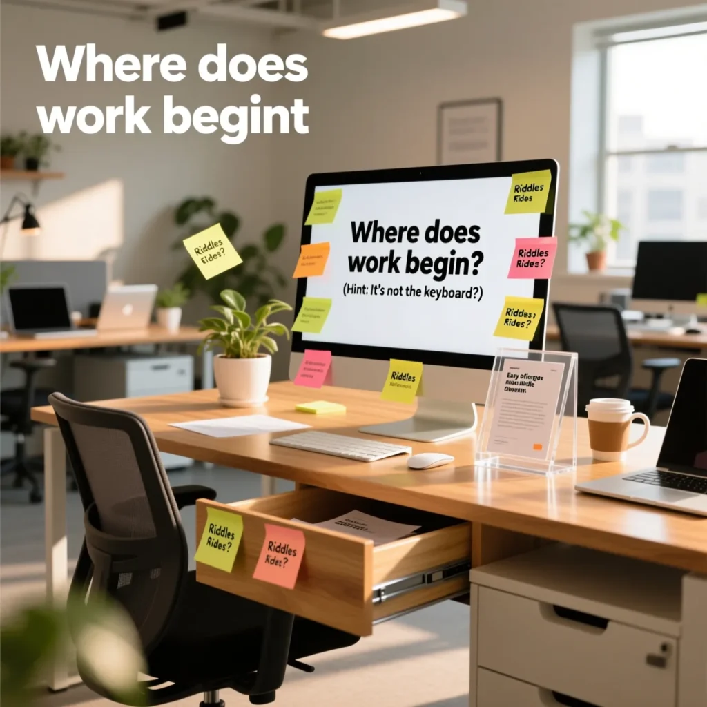 Easy Office Riddles for Scavenger Hunt