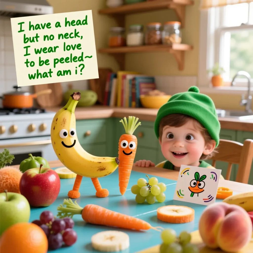 Food Fun Riddles for Kids