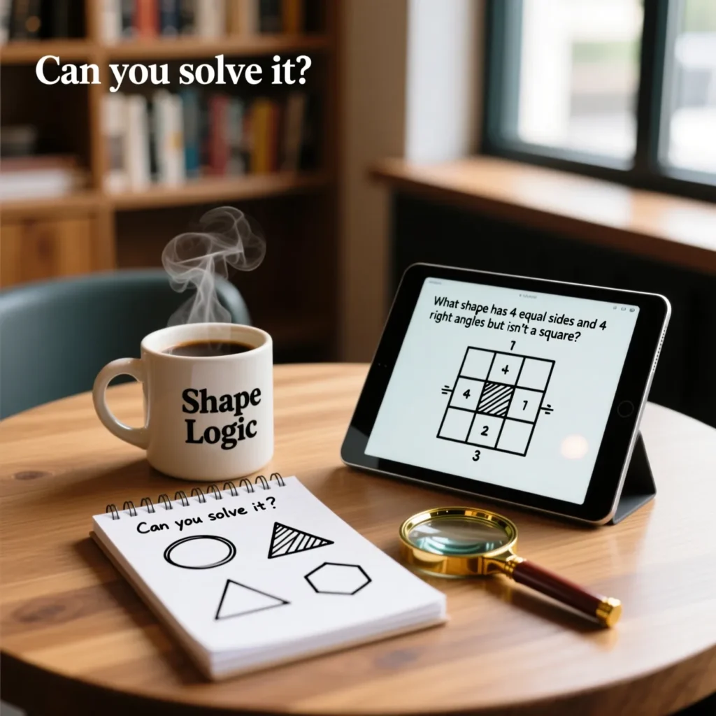 Fun Math Riddles for Adults About Shapes