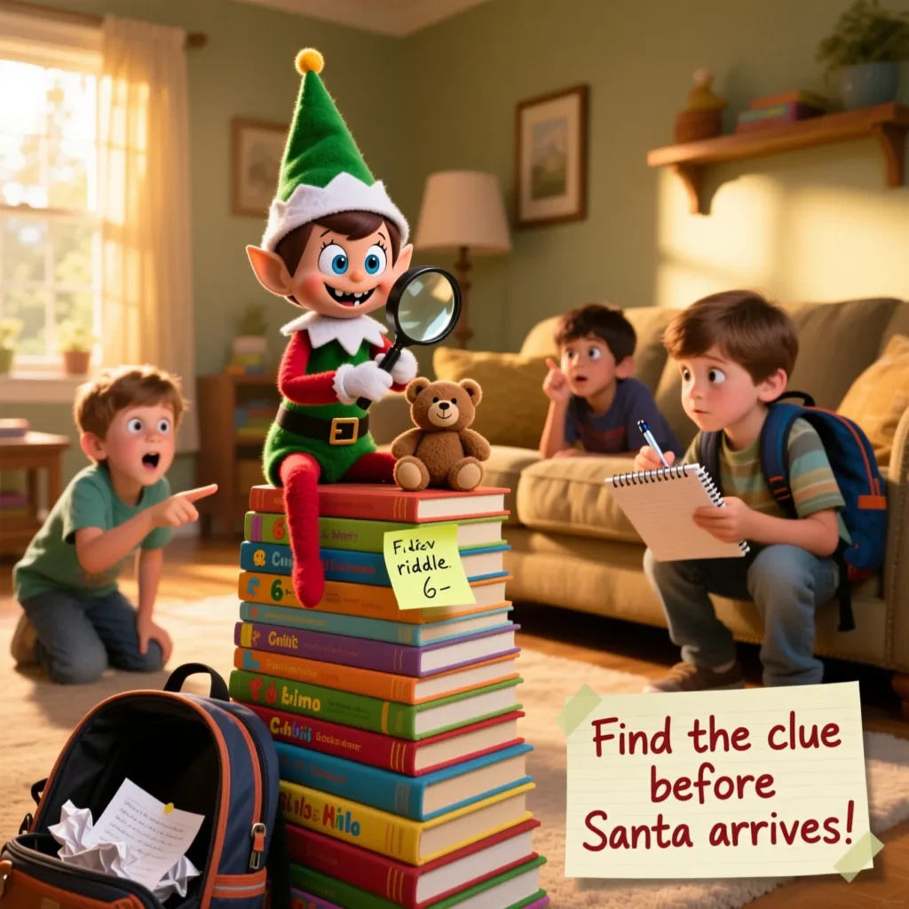 Funny Elf on the Shelf Riddles for Kids