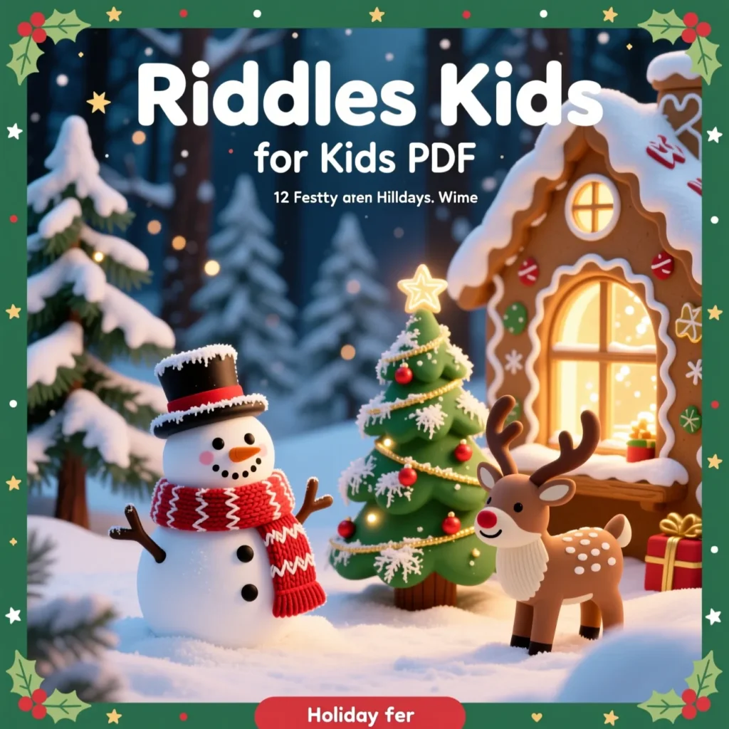Holiday Riddles for Kids PDF