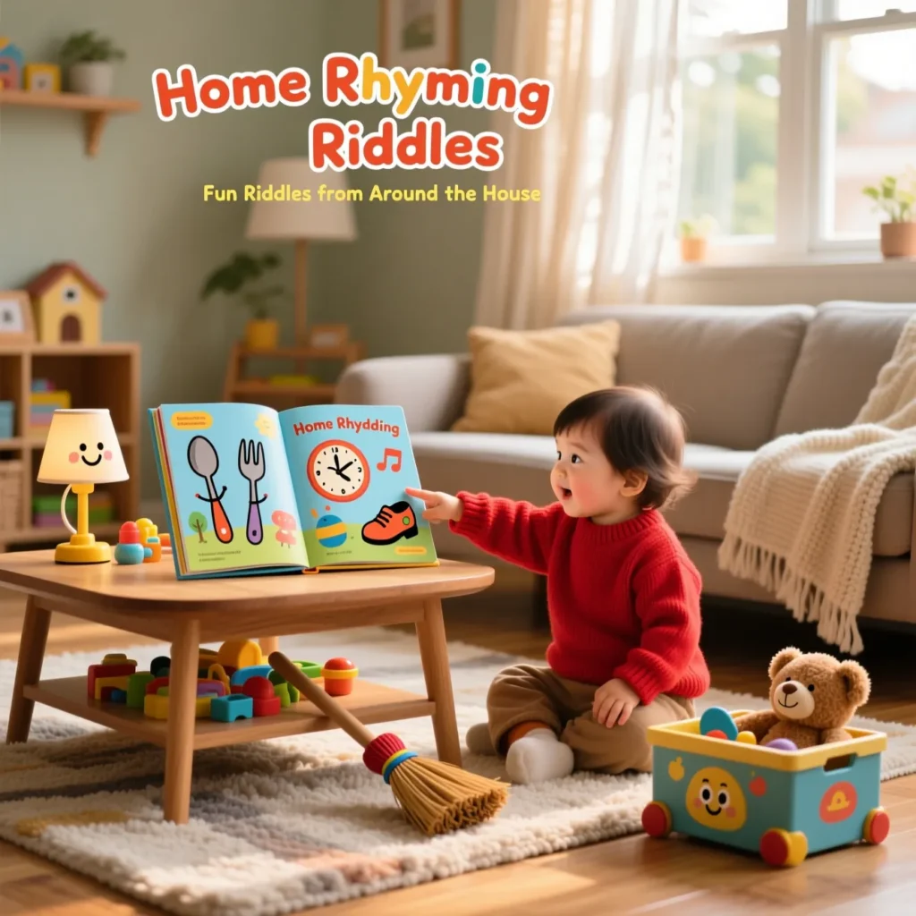 Home Rhyming Riddles for Preschoolers