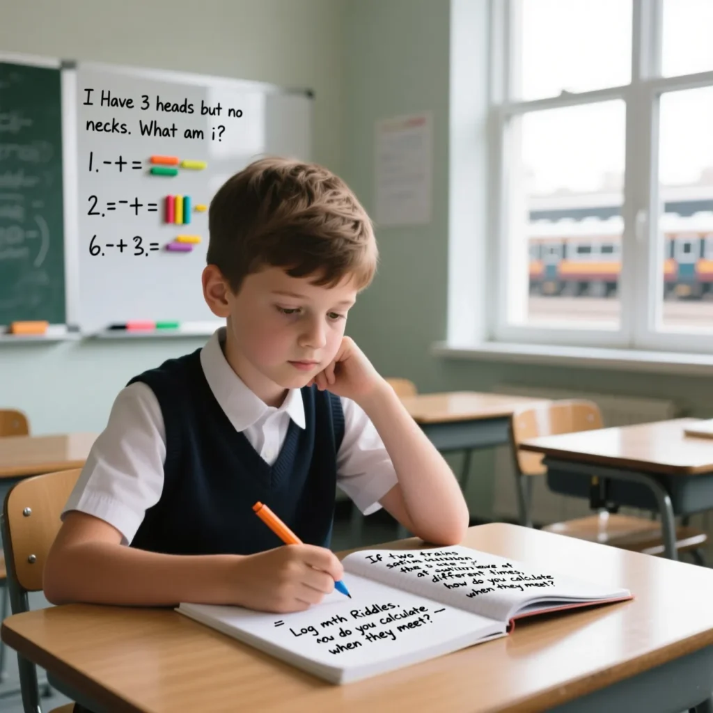 Logic Math Riddles for Middle Schoolers