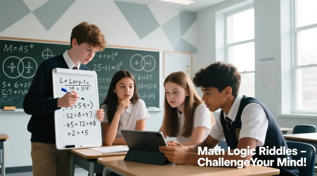 Math Logic Riddles for High School Students