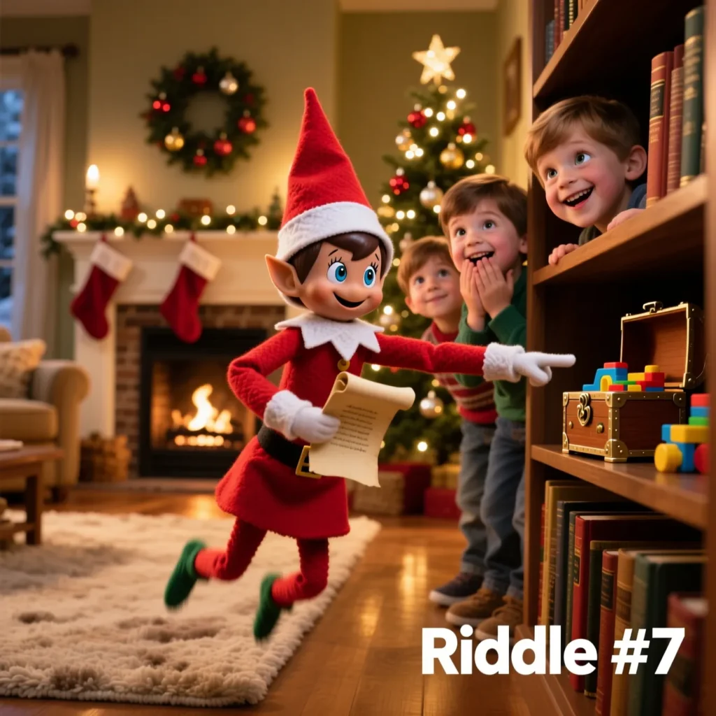 Mischievous Elf on the Shelf Riddles