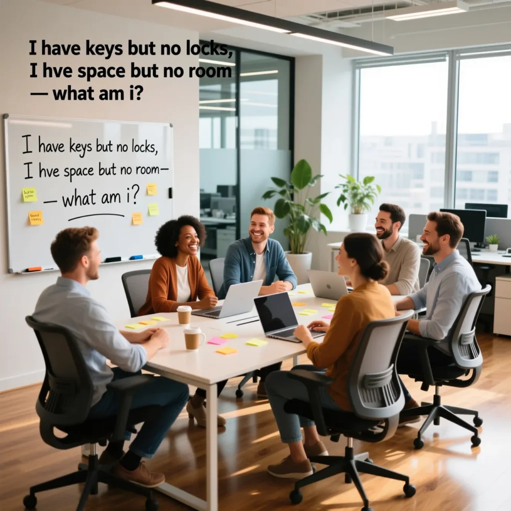 Office Themed Riddles for Work Ice Breakers