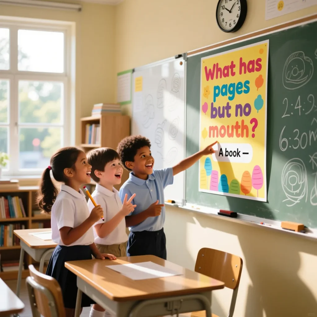 School Riddles for Kids and Answers