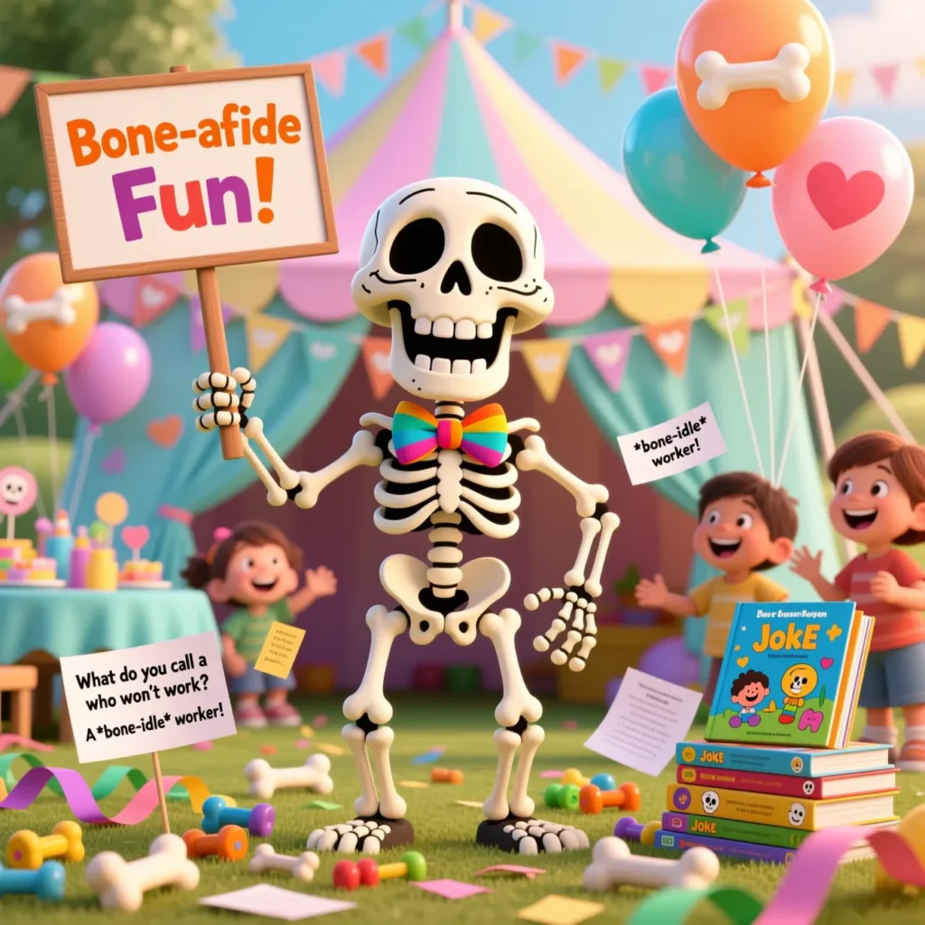 Skeleton Jokes and Riddles for Kids