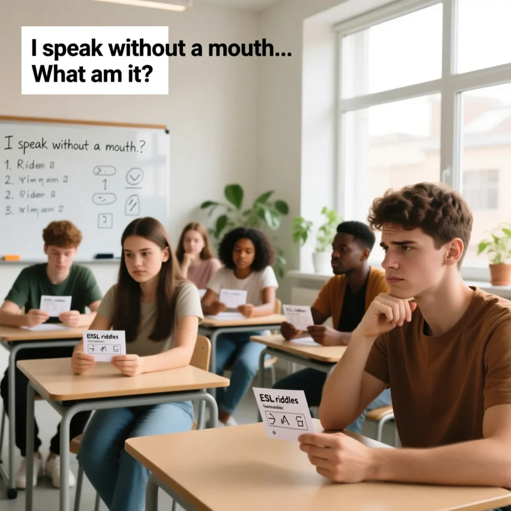 Thinking Riddles for ESL Students