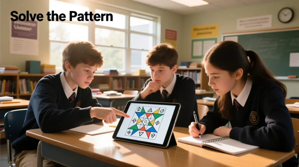 Visual Logic Riddles for High School Students